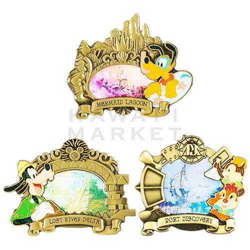 ホワイト系大人の上質 7種コンプ ピンバッジ 東京ディズニーシー周年グランドフィナーレ キャラクターグッズ おもちゃホワイト系 10 499 Eur Artec Fr