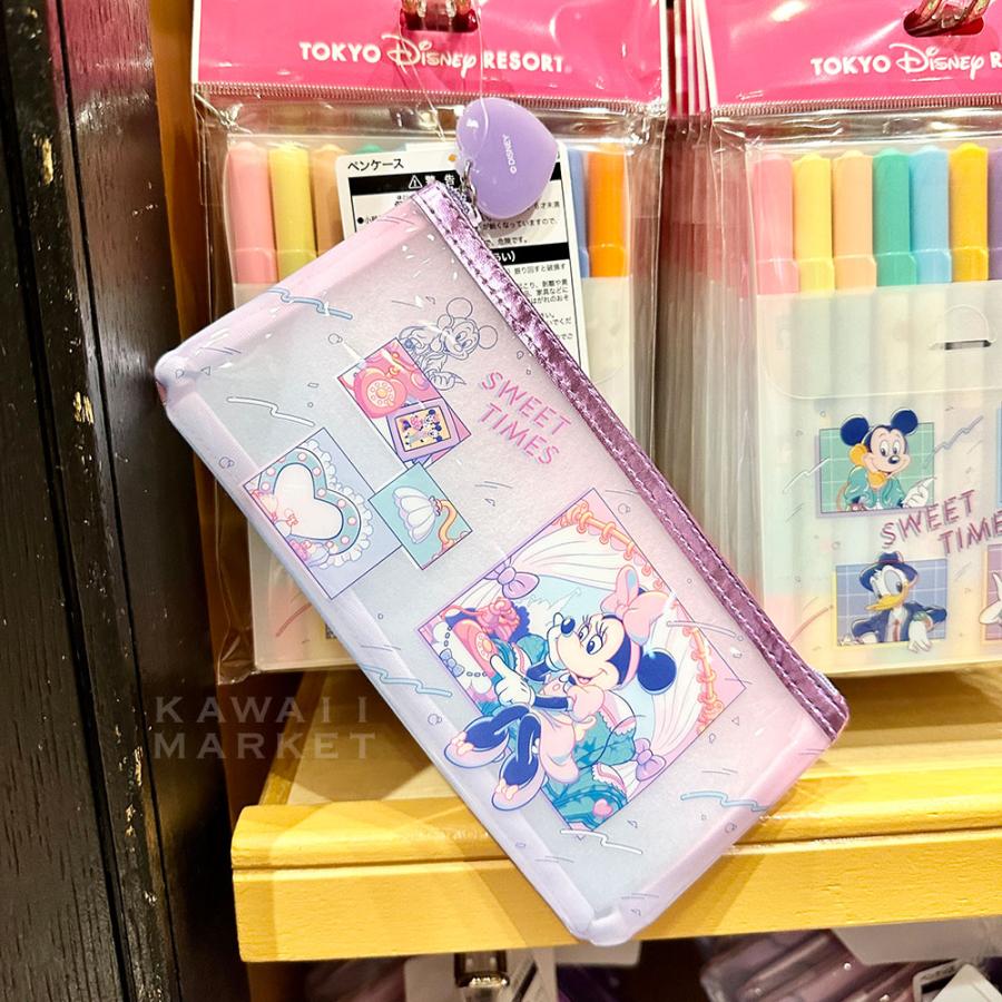 ペンケース Sweet Times ミッキーミニー 文房具 キャラクター ディズニーリゾート 限定 お土産 プレゼント Tdl Tds Km22 R Kawaii Market 通販 Yahoo ショッピング