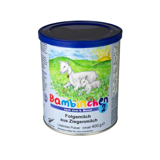 ニュージーランド産 やぎ 粉ミルク bambinchen Step 2 6ヶ月〜 400g 