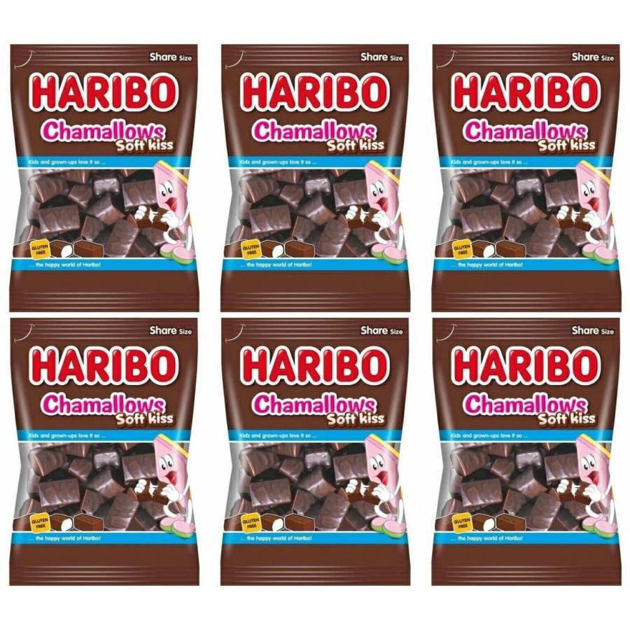 国内発送】HARIBO ハリボー チョコマシュマロ Chamallows soft kiss 