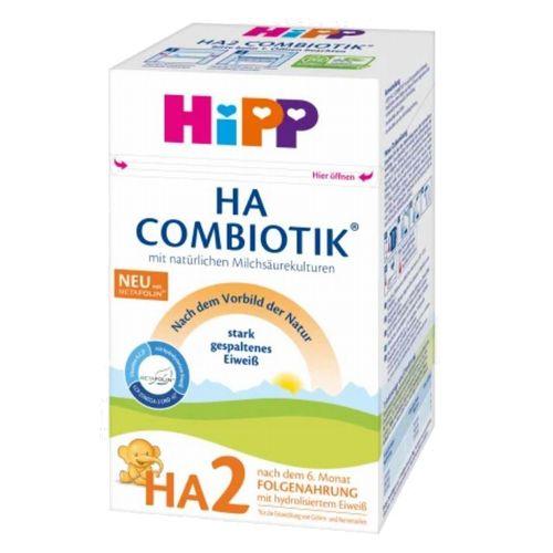 HIPP HiPP ヒップ　オーガニックミルク　粉ミルク　step2 500g HIPP ヒップ オーガニック粉ミルク コンビオティック Step2 HA 低 6