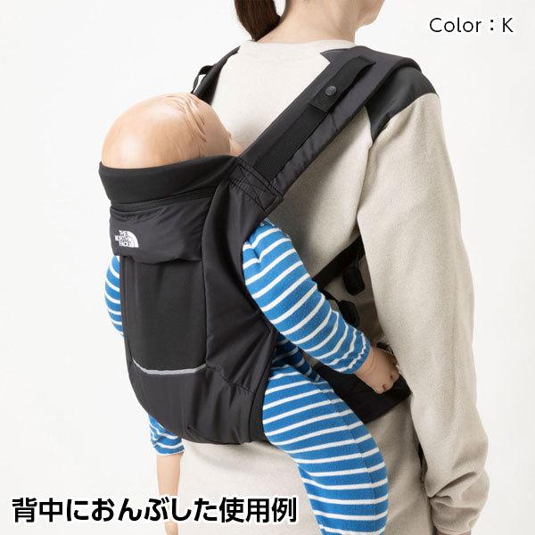 ノースフェイス ベビーコンパクトキャリアー ブラック NMB82150 K NT