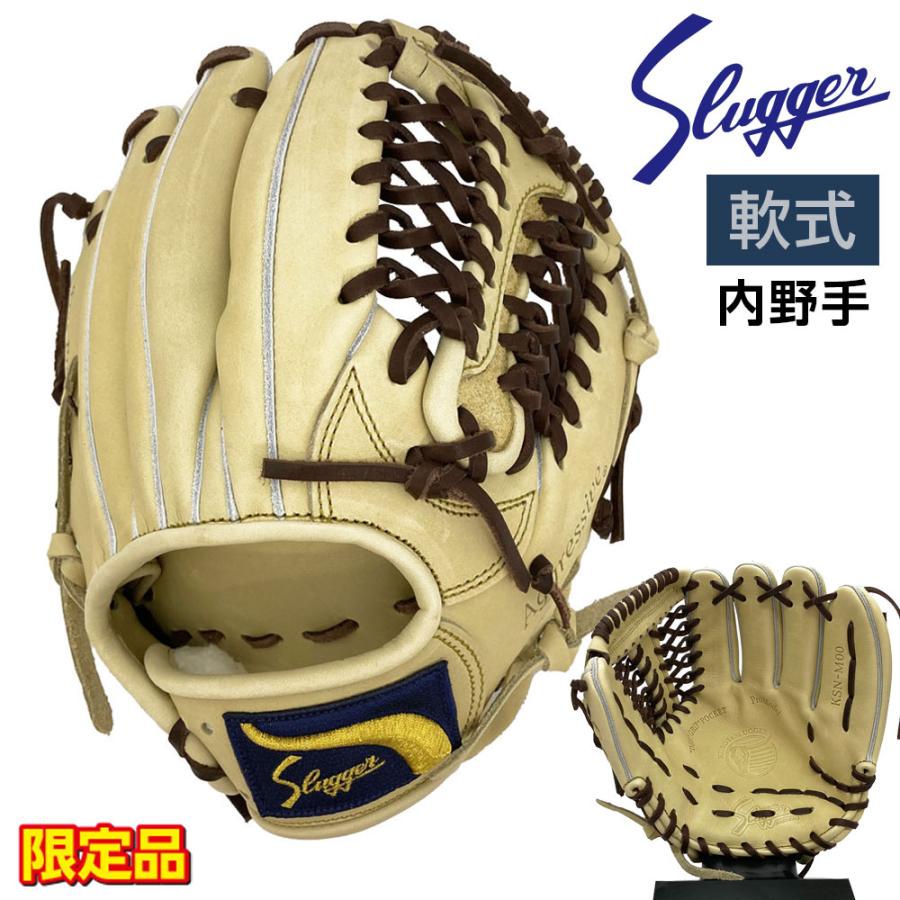 【Limited】久保田スラッガー　KSN-M00 限定モデル　軟式　内野手用 久保田スラッガー 軟式 グローブ 内野手用 野球 限定カラー