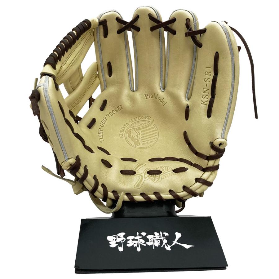 クボタスラッガー  軟式グラブ　KSN-SR1  ブラック×トレンチ クボタスラッガー 軟式グラブ KSN-SR1 ブラック×トレンチ - メルカリ