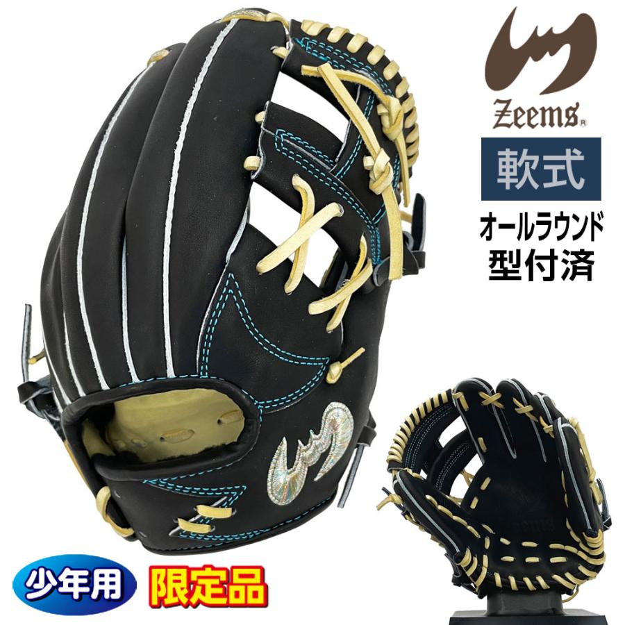 ジームス軟式グローブ 20CJN5 Zeems（ジームス） 軟式 ジュニア グローブ 少年用 オールラウンド