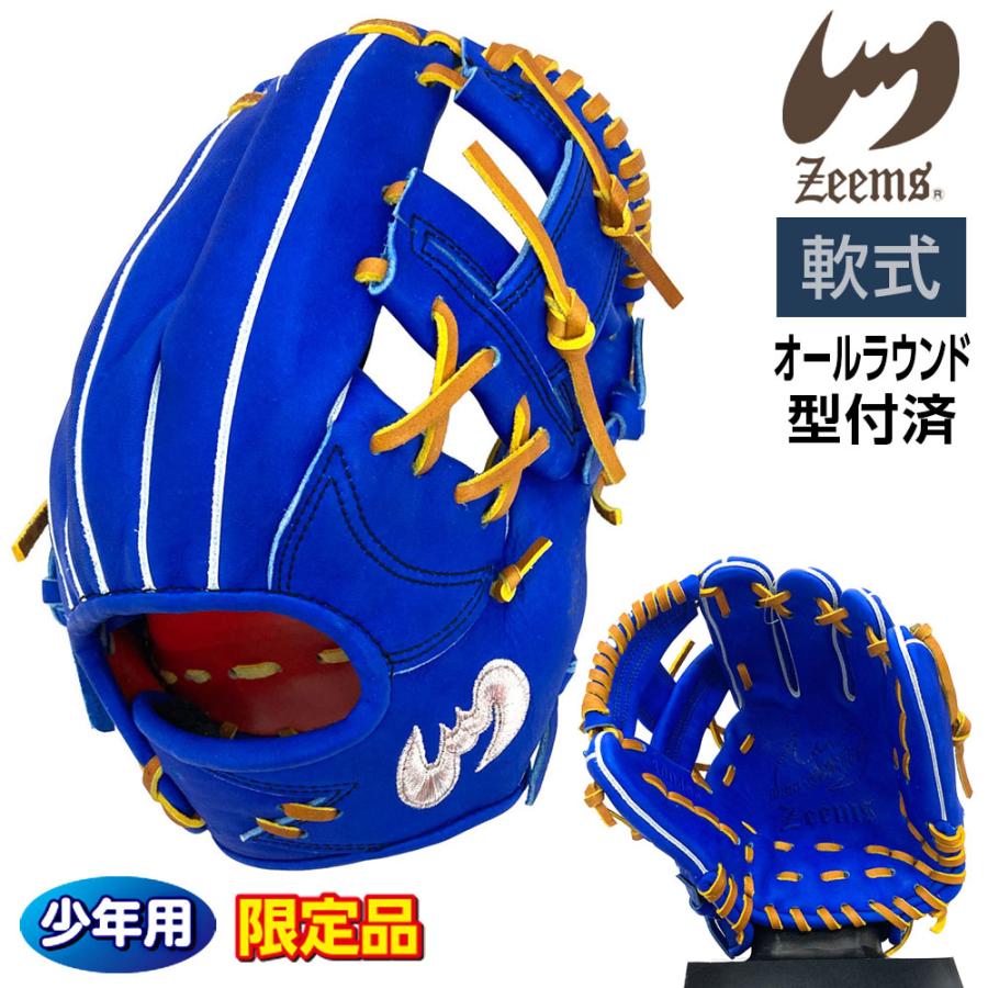 Zeems（ジームス） 軟式 ジュニア グローブ 少年用 オールラウンド