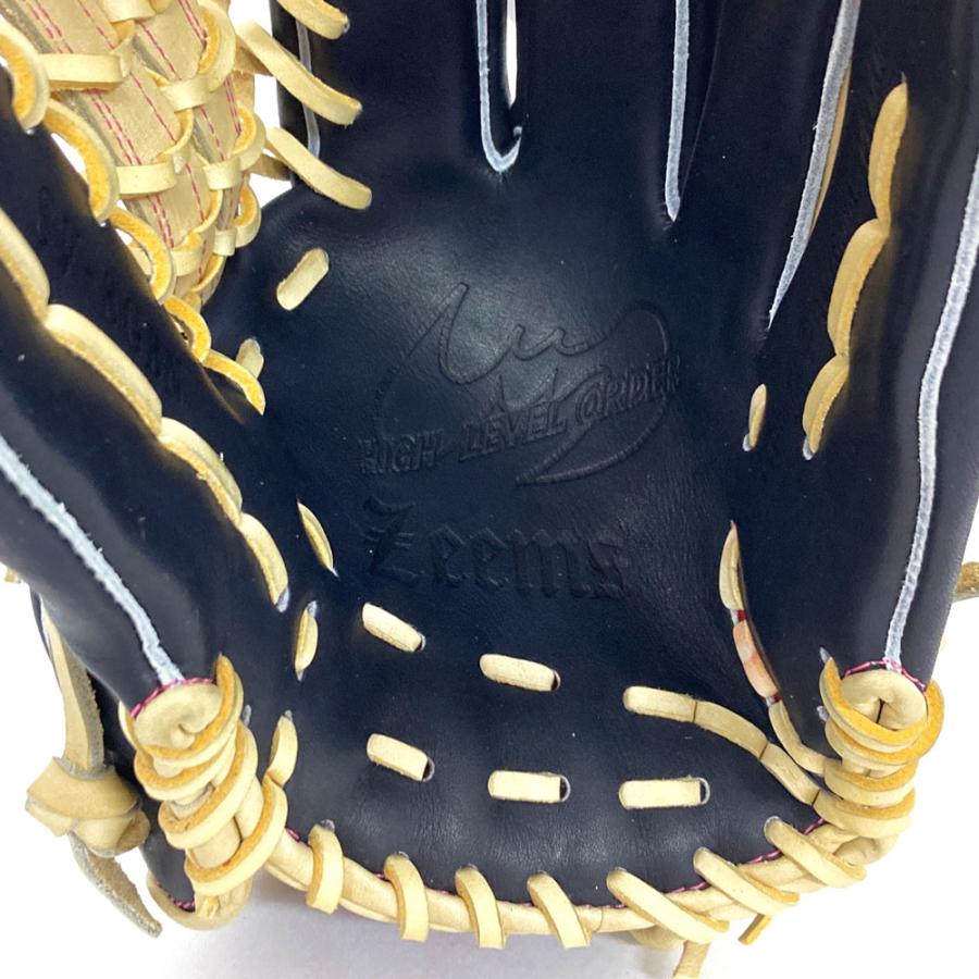 Zeems ジームス 軟式 グローブ 外野手用 オーダーグラブ 三方親 Zeems ジームス 軟式 グローブ 外野手用 オーダーグラブ 三方親