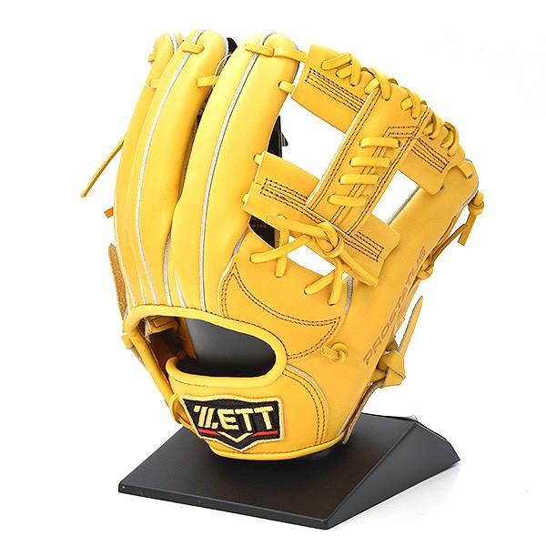 ZETT PROSTATUS 硬式グローブ 右投げ用 イエロー ZETT PROSTATUS 硬式グローブ 右投げ用 イエロー ゼット
