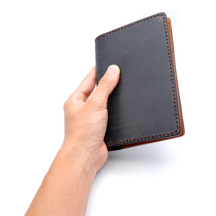 手帳カバー 【ほぼ日手帳オリジナル対応】 A6 本革 ヌメ革 レザー メンズ レディース 日本製 名入れ 刻印無料 ほぼ日手帳 牛革 本革手帳カバーの画像
