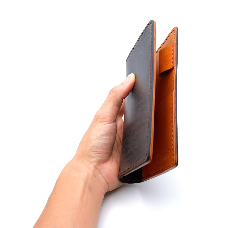 手帳カバー 【ほぼ日手帳オリジナル対応】 A6 本革 ヌメ革 レザー メンズ レディース 日本製 名入れ 刻印無料 ほぼ日手帳 牛革 本革手帳カバーの画像