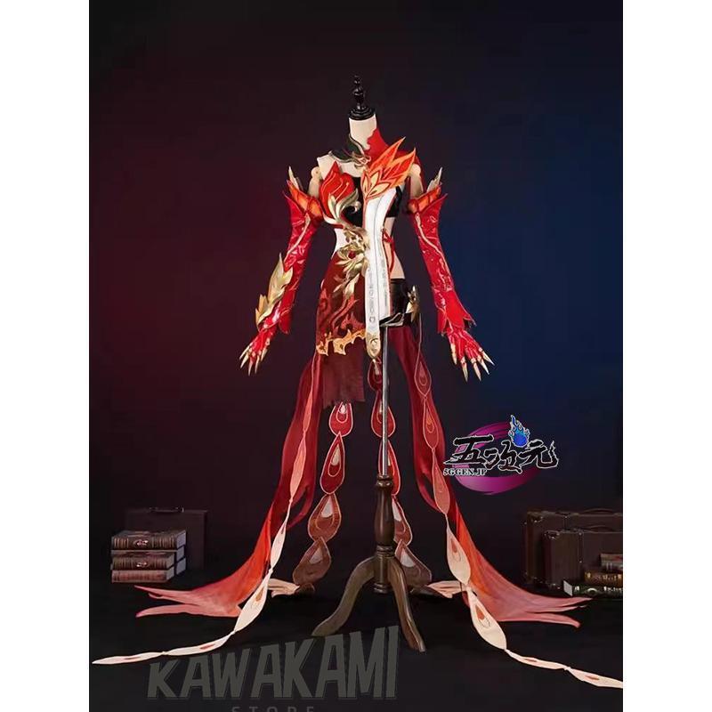 江南猫次 崩壊3rd コスプレ 迦楼羅フカ 浮生・渡世の羽 衣装 