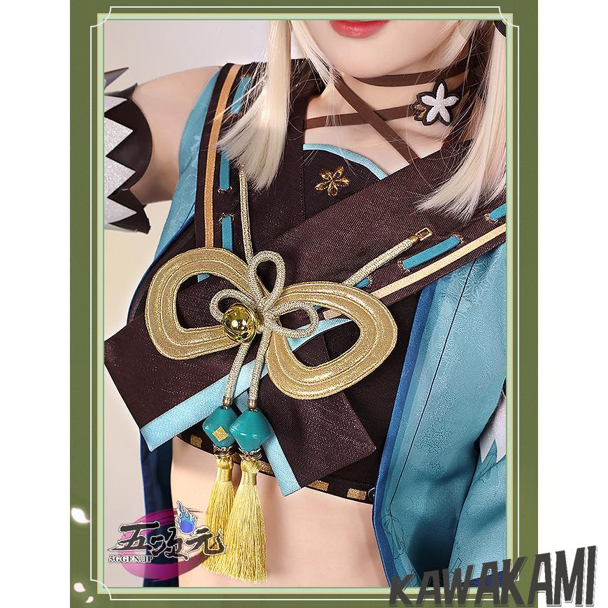 三分妄想 原神 コスプレ 綺良々 きらら 衣装 ※ウィッグ 追加可 三分妄想 原神 コスプレ 綺良々 きらら 衣装 ※ウィッグ 追加可