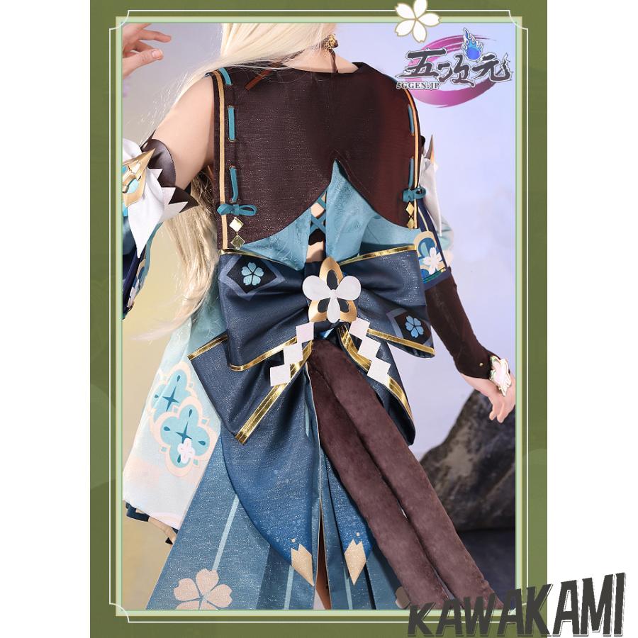 三分妄想 原神 コスプレ 綺良々 きらら 衣装 ※ウィッグ 追加可 三分妄想 原神 コスプレ 綺良々 きらら 衣装 ※ウィッグ 追加可