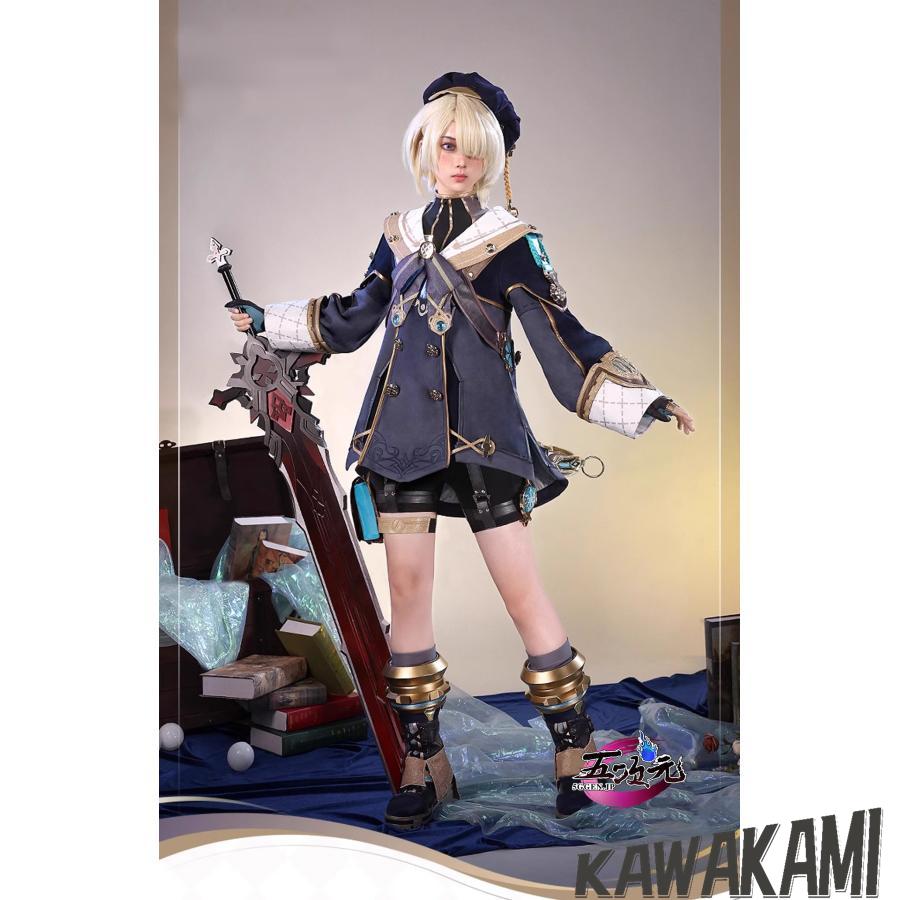 三分妄想 原神 コスプレ フレミネ 衣装 足リング付き ※ウィッグ 三分妄想 原神 コスプレ フレミネ 衣装 足リング付き ※ウィッグ