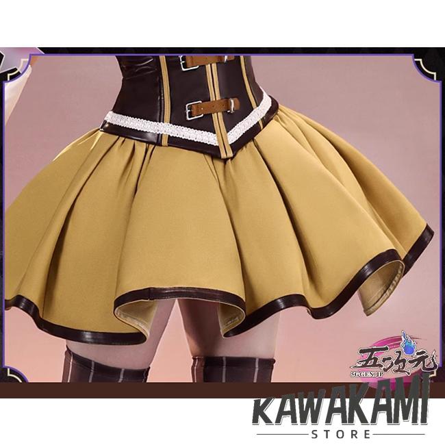 三分妄想 魔法少女まどか☆マギカ 巴マミ コスプレ衣装 三分妄想 魔法少女まどか☆マギカ 巴マミ コスプレ衣装