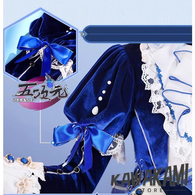 三分妄想 原神 コスプレ フリーナ ブルーワルツ 同人衣装 三分妄想 原神 コスプレ フリーナ ブルーワルツ 同人衣装