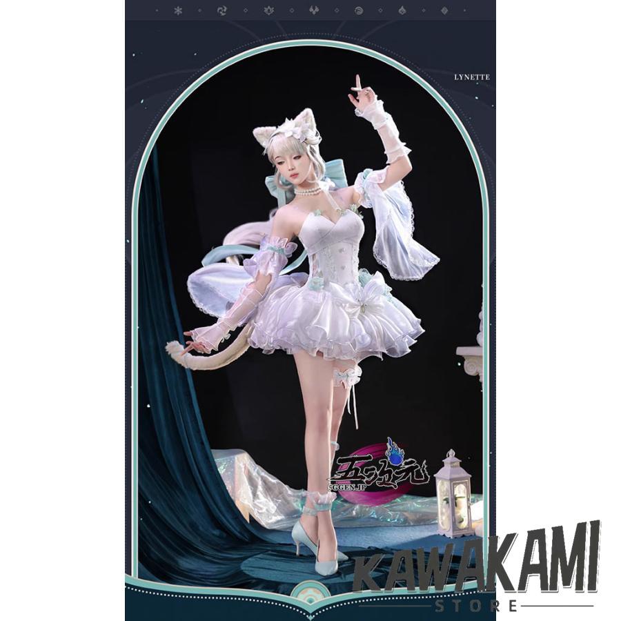 三分妄想 原神 コスプレ リネット 天使の庭 同人衣装 ※ウィッグ 三分妄想 原神 コスプレ リネット 天使の庭 同人衣装 ※ウィッグ