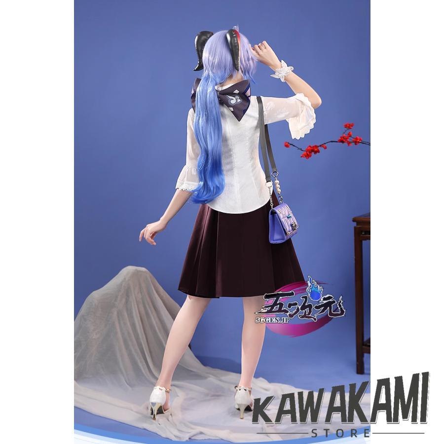 三分妄想 原神 コスプレ 甘雨 かんう 喜茶コラボ コスプレ衣装 三分妄想 原神 コスプレ 甘雨 かんう 喜茶コラボ コスプレ衣装