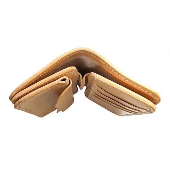 革財布 ミドル財布 メンズ 本革 ヌメ革 サドルレザー 黒羽 CH-C 革キチ