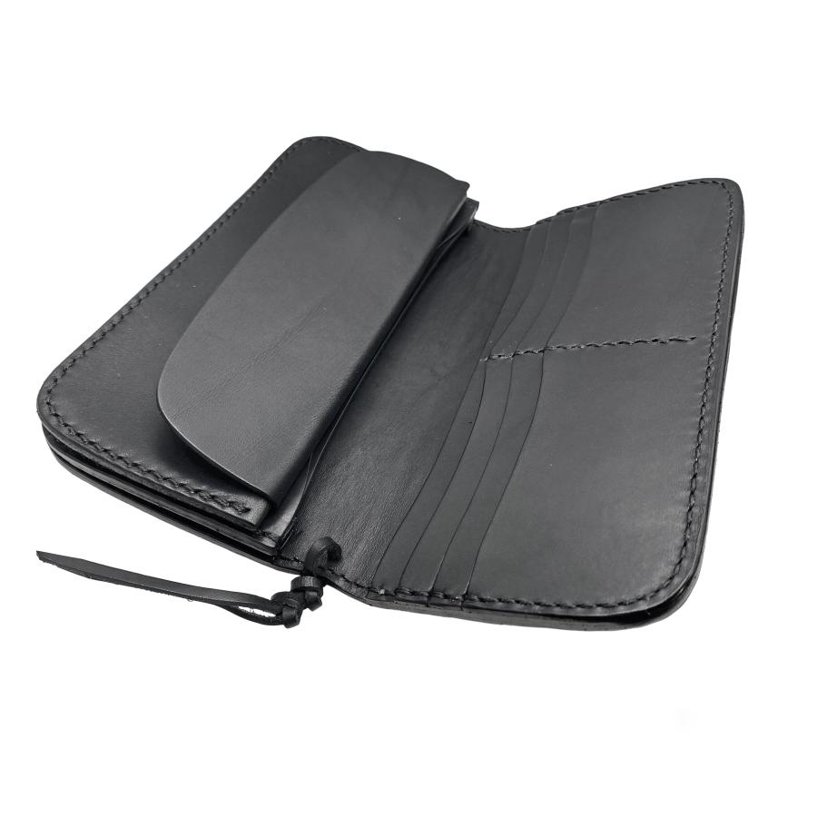 革財布 長財布 ロングウォレット メンズ 本革 サドルレザー ヌメ革 革