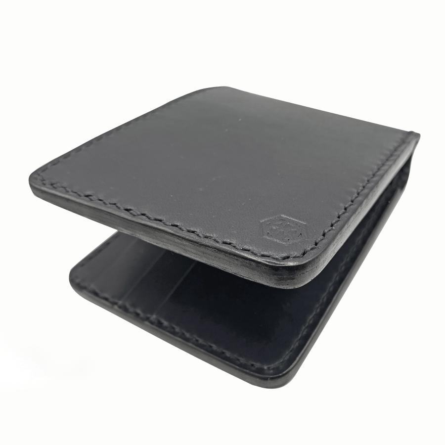革財布 二つ折り財布 ショートウォレット メンズ 本革 サドルレザー