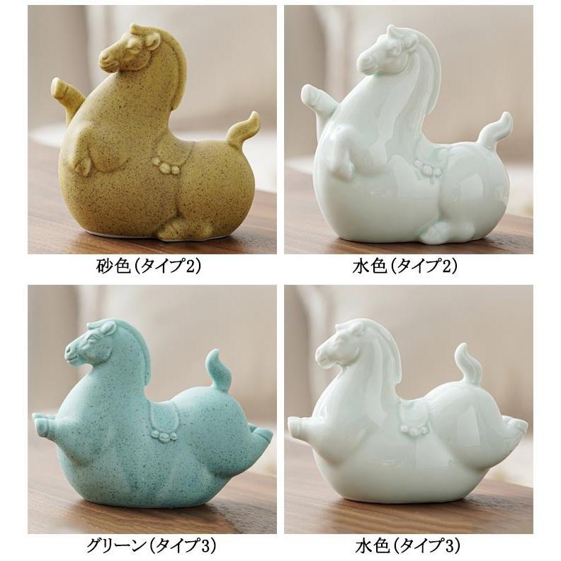 置物 干支飾り 正月飾り ゆらゆら木馬 上品 オブジェ 馬 揺れる ホース