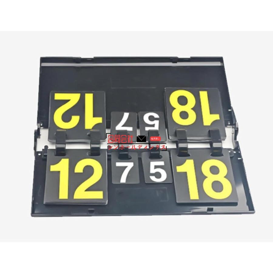 スコアボード 4桁 得点板 得点ボード 折り畳み可 防水加工 携帯