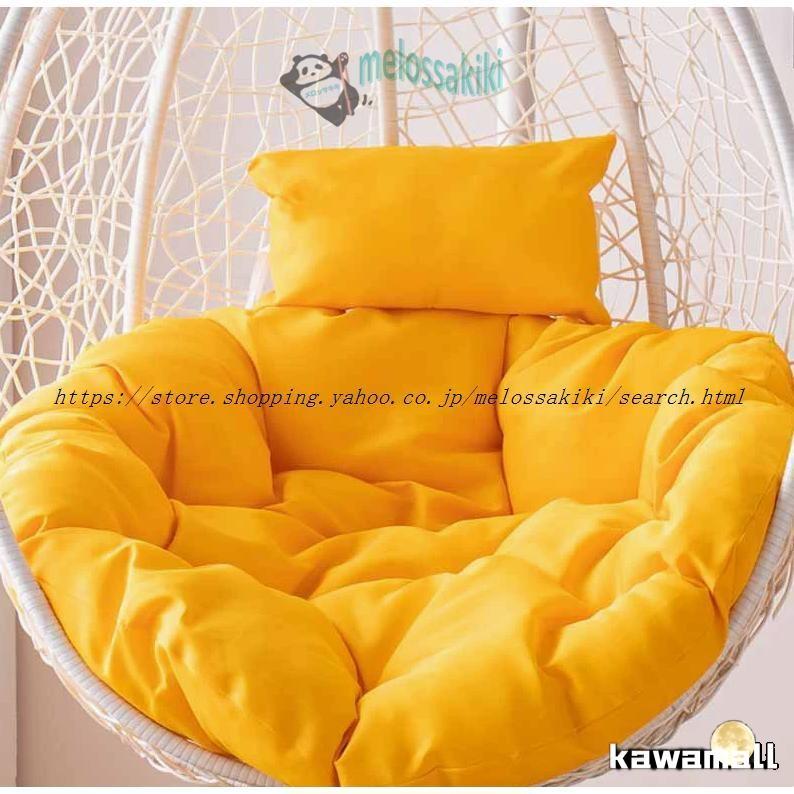 トランポリンクッション 60×60×20cm 特大ジェルクッション オレンジ