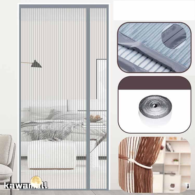 メッシュ 簡単取り付け 玄関カーテン 網戸 玄関のれん 防虫ネット