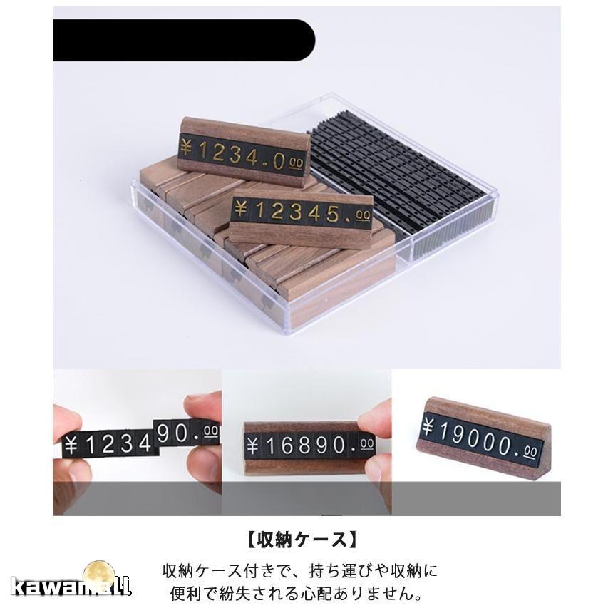 プライス台×10 プライスカード 値札プレート プライスキューブ