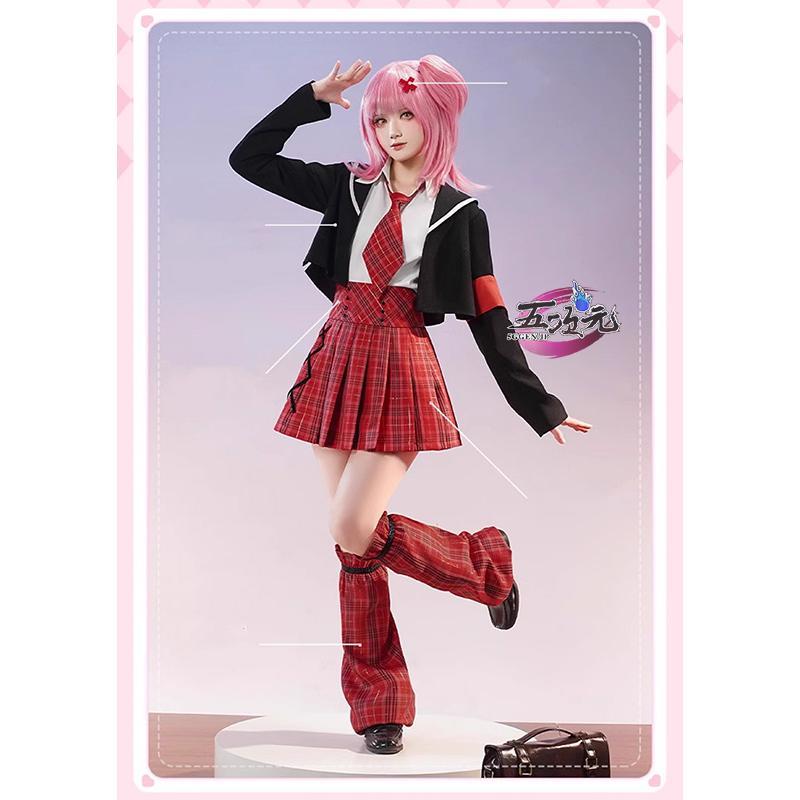 三分妄想　しゅごキャラ　日奈森あむ　制服　コスプレ　衣装 三分妄想1/3Delusion】しゅごキャラ!ジュエルジョーカー 日奈森