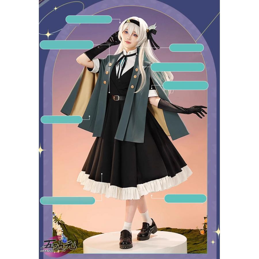土曜限定で値下げ中　三分妄想 崩壊：スターレイル 蛍琉 コスプレ 衣装　Mサイズ 三分妄想 崩壊スターレイル コスプレ ホタル ホタルとひと夏の