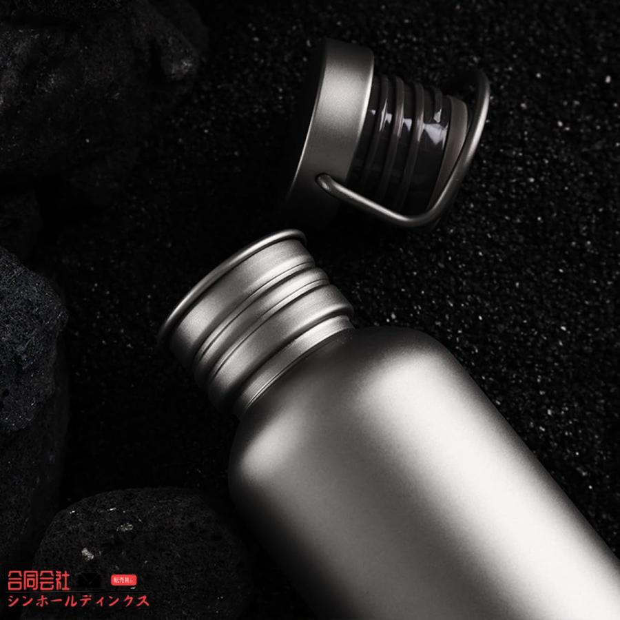 【未使用】チタン　ボトル　軽量 90f463df12b2bf8b72999d398d0f75