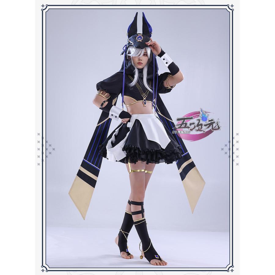 三分妄想 原神 コスプレ セノ メイド服 衣装 ※ウィッグ 追加可能