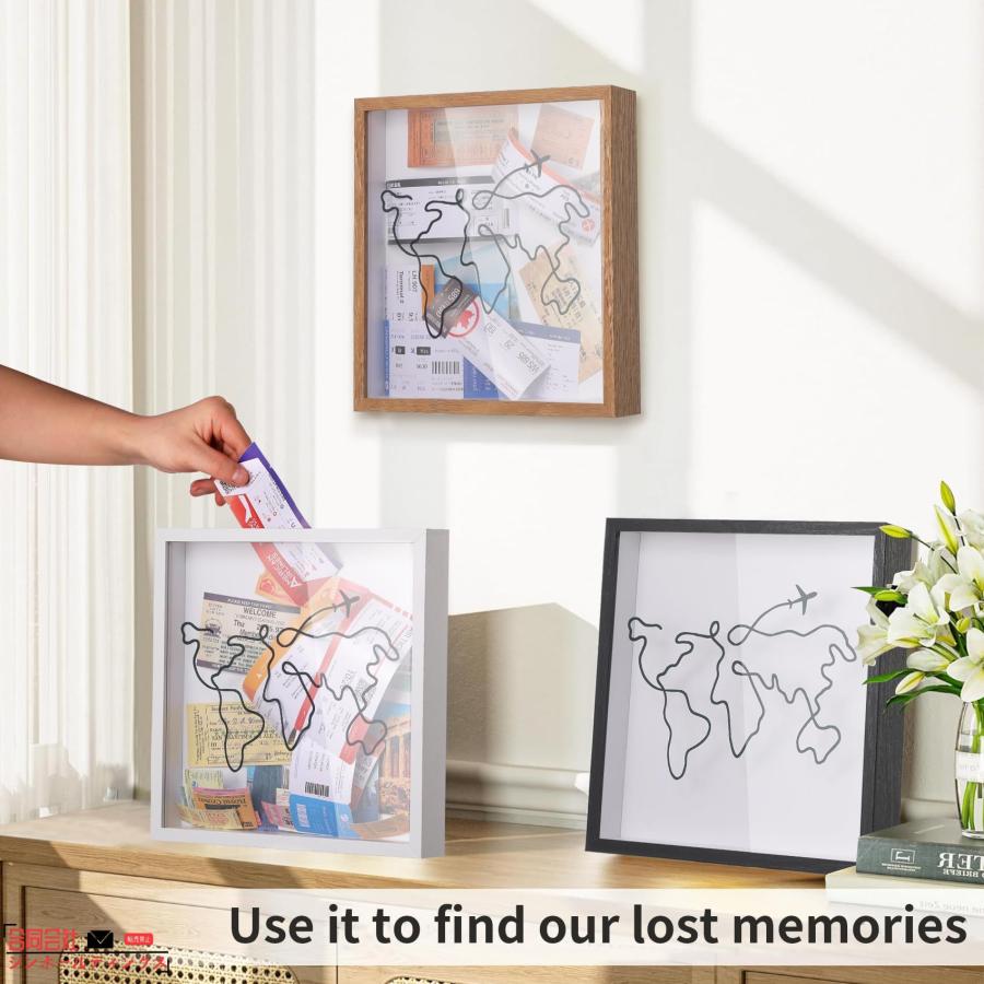 トラベルアドベンチャー アーカイブ シャドウボックス 思い出用