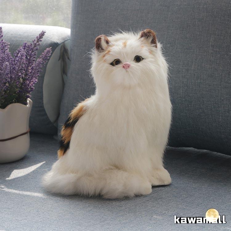 猫 ぬいぐるみ 手触り 寝てる リアル 柔らかい 本物みたい ネコ
