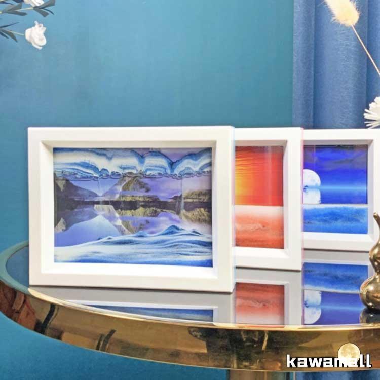 おしゃれ 砂絵 サンドピクチャー オフィス 砂のアート 砂時計