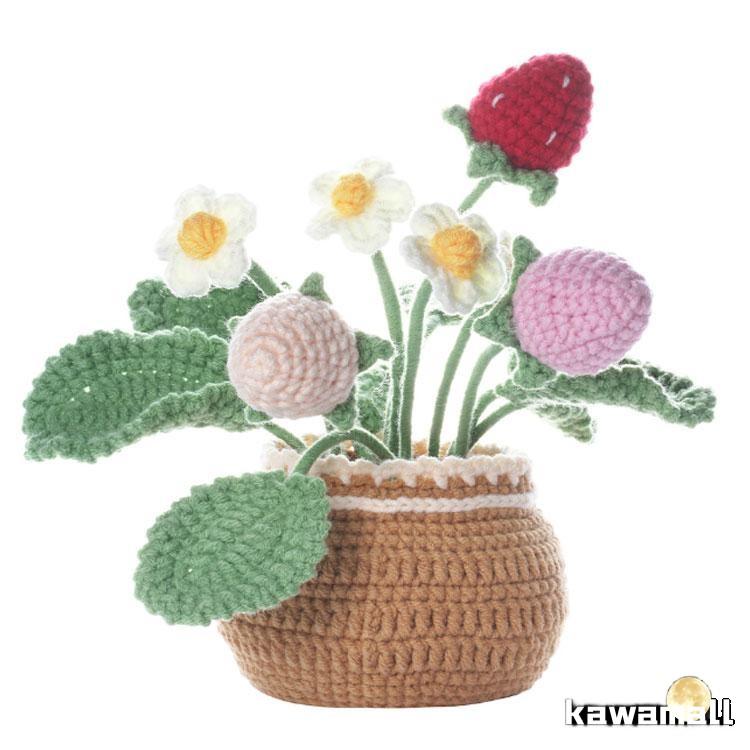 Na専用ページ ハンドメイド 【編みぐるみ　お花・植物】 かぎ針セット かわいい 花 編みぐるみ かぎ針編みキット 初心者