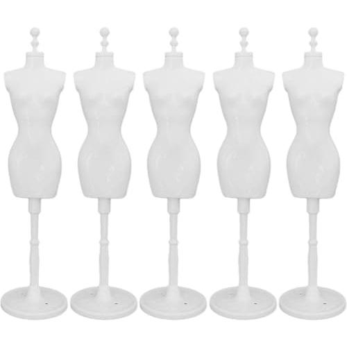 ドールトルソー 人形服 ディスプレホルダー インテリア マネキン 5個