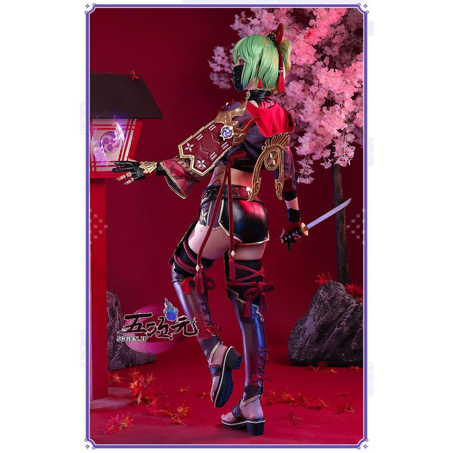 三分妄想製 原神 コスプレ 久岐忍　衣装　Lサイズ 三分妄想 原神 コスプレ 久岐忍 くきしのぶ 衣装 コスプレ