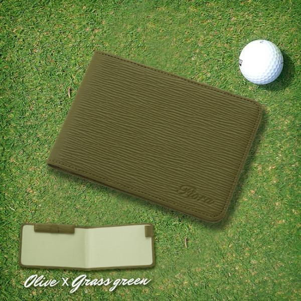 ゴルフスコアカードケース バインダー式 スコアカードホルダー ギガランキングｊｐ
