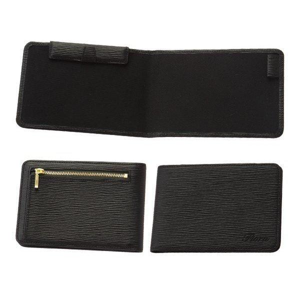 Fiora ゴルフスコアカードケース 横 3個セット バインダー式 スコアカードホルダー スコアカードカバー 牛革 本革 革 オシャレ おしゃれ メンズ レディース 横 牛革 本革 革 オシャレ おしゃれ メンズ レディース ×