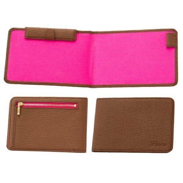 Fiora ゴルフスコアカードケース 横 3個セット バインダー式 スコアカードホルダー スコアカードカバー 牛革 本革 革 オシャレ おしゃれ メンズ レディース 横 牛革 本革 革 オシャレ おしゃれ メンズ レディース ×