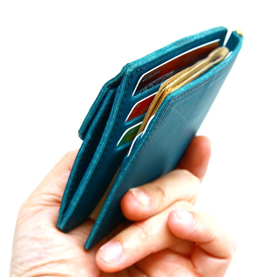 マネークリップ 二つ折り 蝶番 小銭入れ付き カード入れ付き 本革 レザー AGILITY affa アジリティアッファ アディシオン | AGILITY | 27