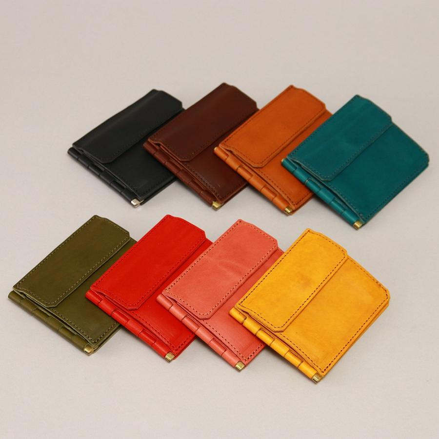 マネークリップ 二つ折り 蝶番 小銭入れ付き カード入れ付き 本革 レザー AGILITY affa アジリティアッファ アディシオン | AGILITY | 11