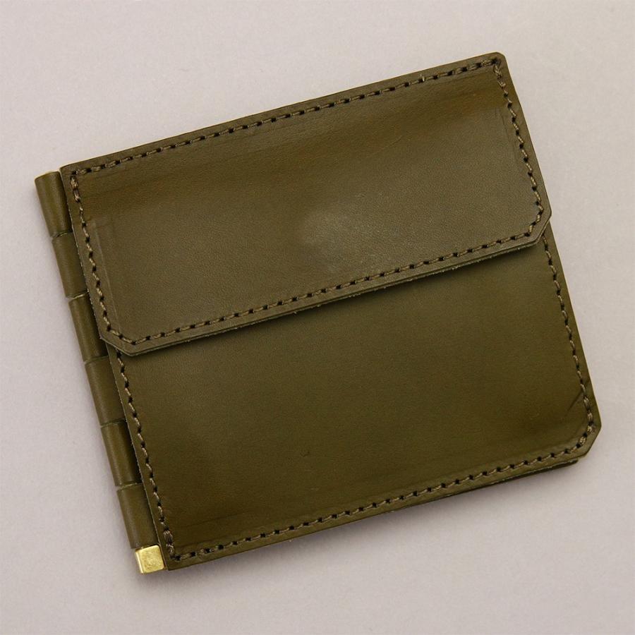 マネークリップ 二つ折り 蝶番 小銭入れ付き カード入れ付き 本革 レザー AGILITY affa アジリティアッファ アディシオン | AGILITY | 12