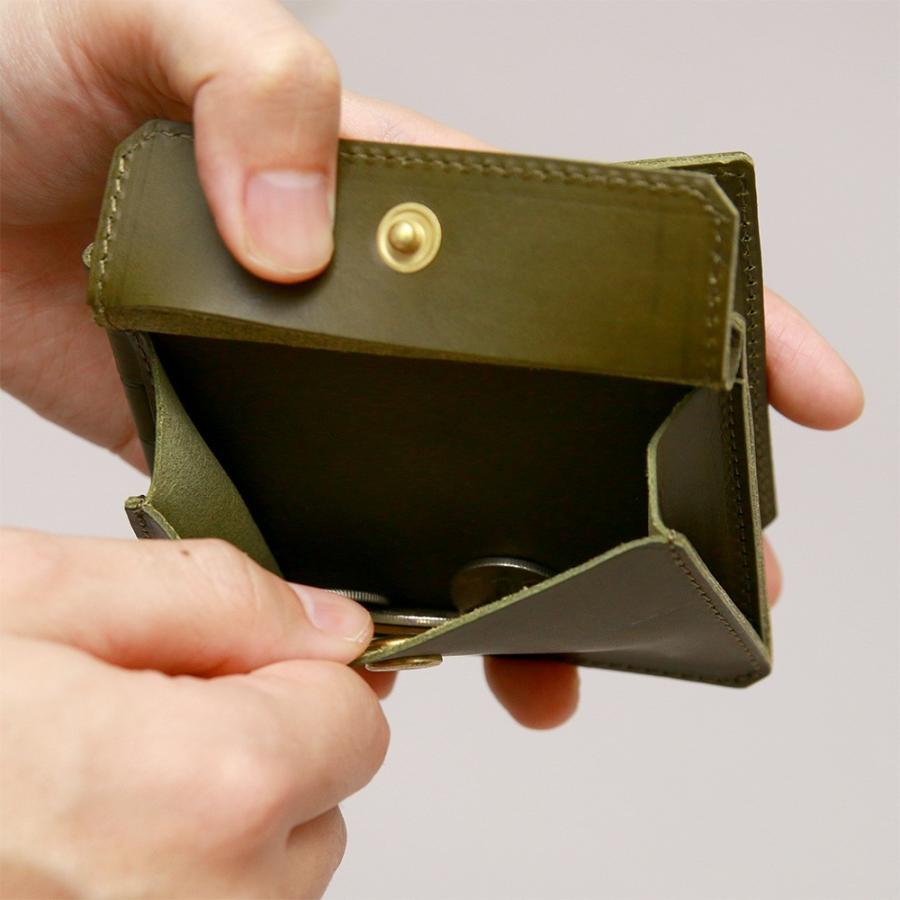 マネークリップ 二つ折り 蝶番 小銭入れ付き カード入れ付き 本革 レザー AGILITY affa アジリティアッファ アディシオン | AGILITY | 17