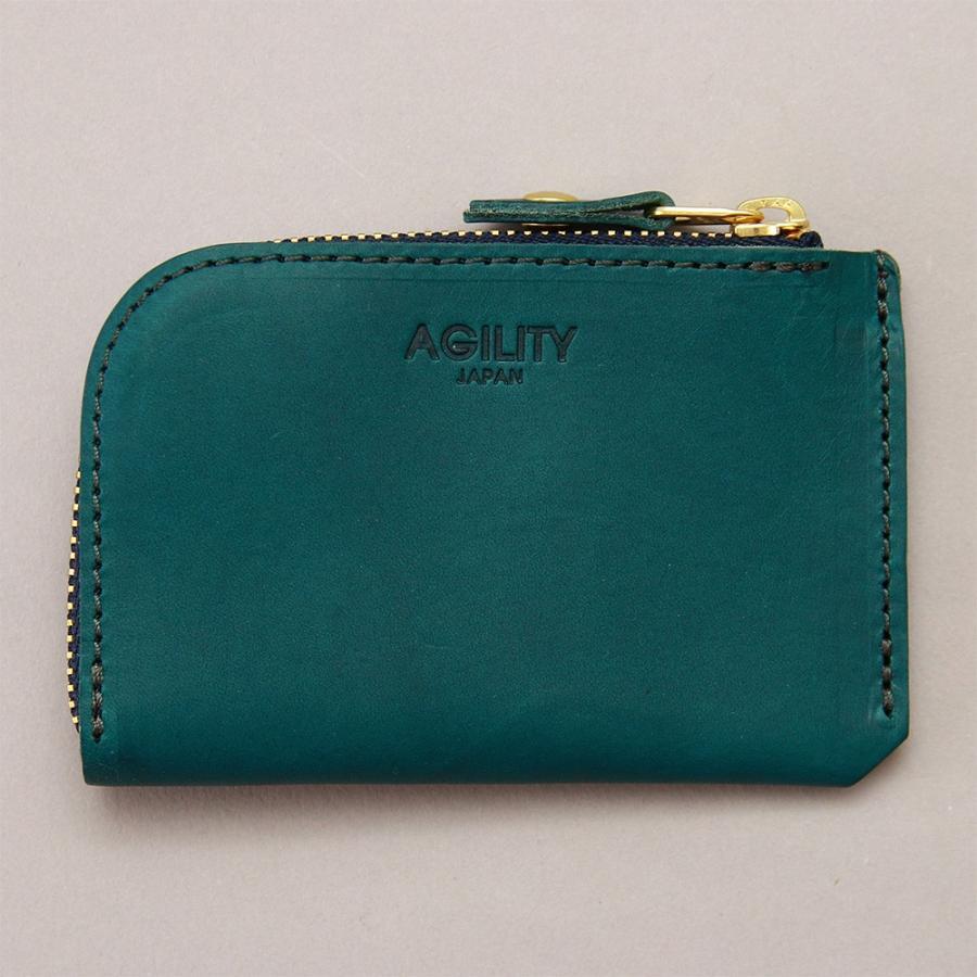 【ネコポス】財布 極小財布 コインケース 小銭入れ ミニ財布 コンパクト L字ファスナー AGILITY affa アジリティアッファ フラットミニ | AGILITY | 12