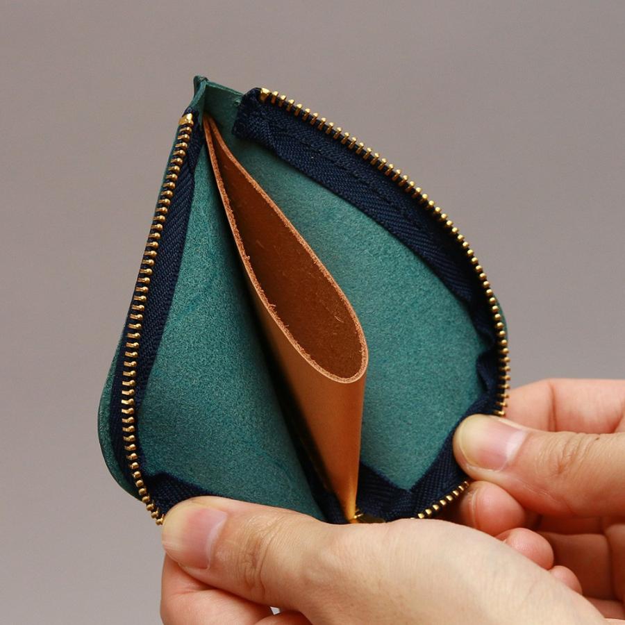 【ネコポス】財布 極小財布 コインケース 小銭入れ ミニ財布 コンパクト L字ファスナー AGILITY affa アジリティアッファ フラットミニ | AGILITY | 14