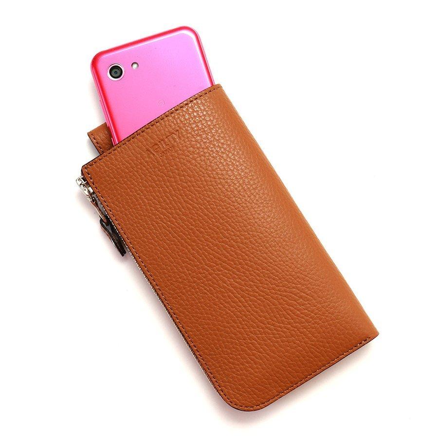 スマホショルダー スマホ 財布 ポシェット メンズ レディース スマホショルダーバッグ 長財布 L字 本革 AGILITY affa アジリティアッファ SAYAポシェット_13